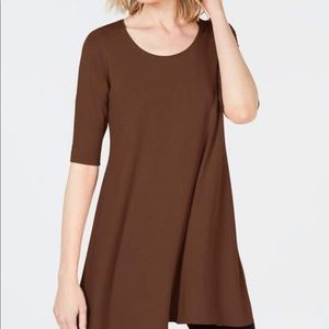 Eileen Fisher Stretch Jersey Elbow-Sleeve